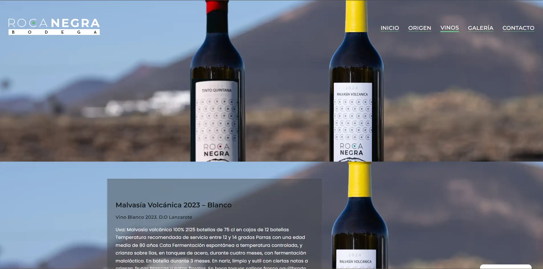Bodega Roca Negra - Bodega familiar ecológica en Lanzarote captura 3