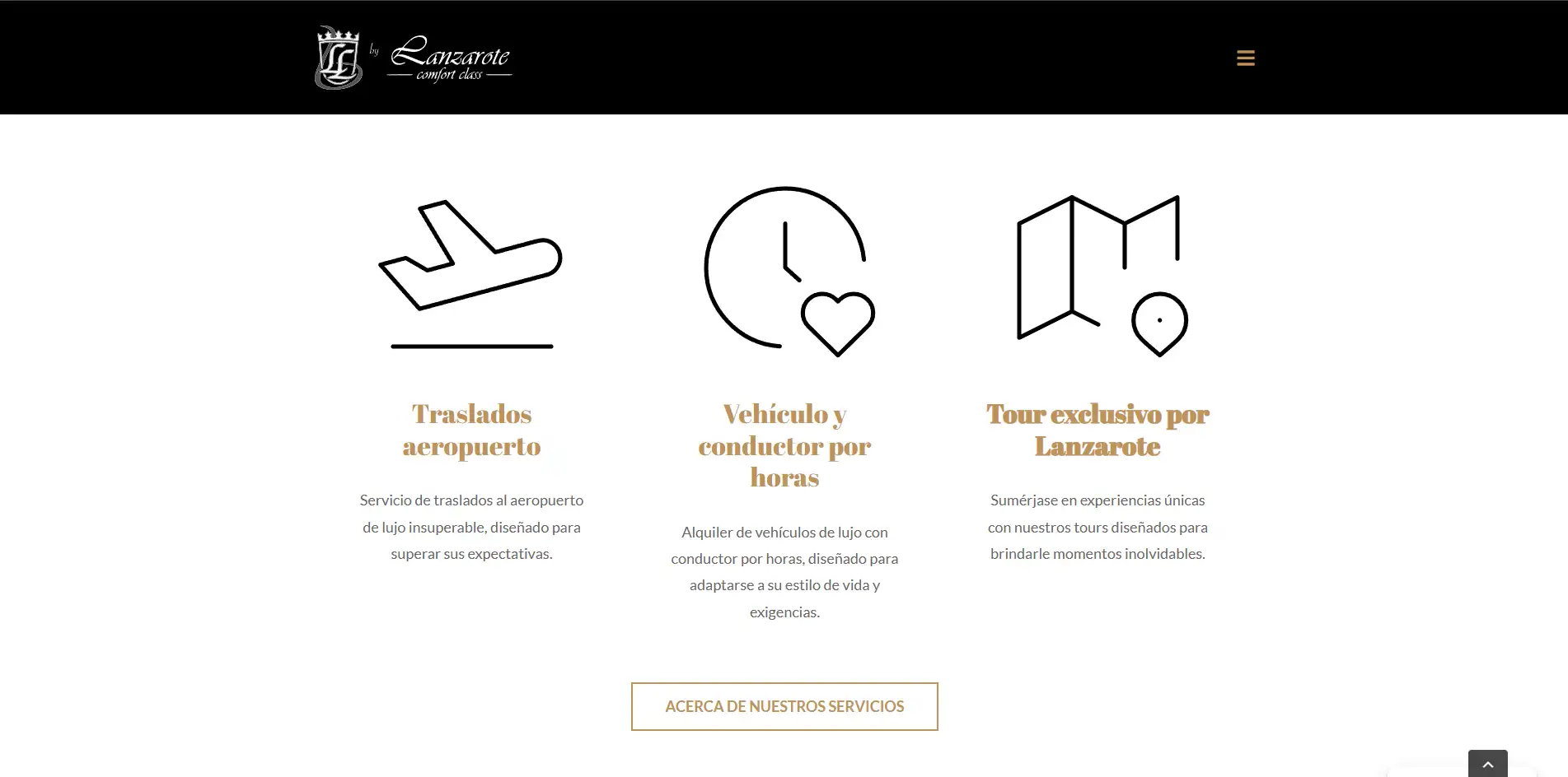 Lanzarote Limusinas. Servicios de transporte de lujo captura 2