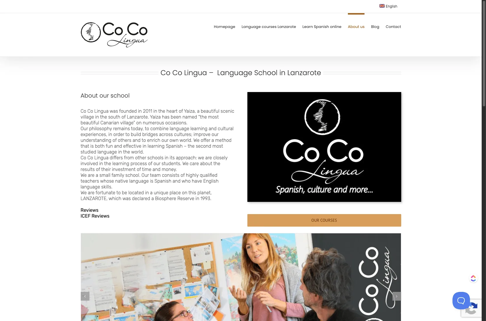 Cocolingua - Academia de español para extranjeros captura 3
