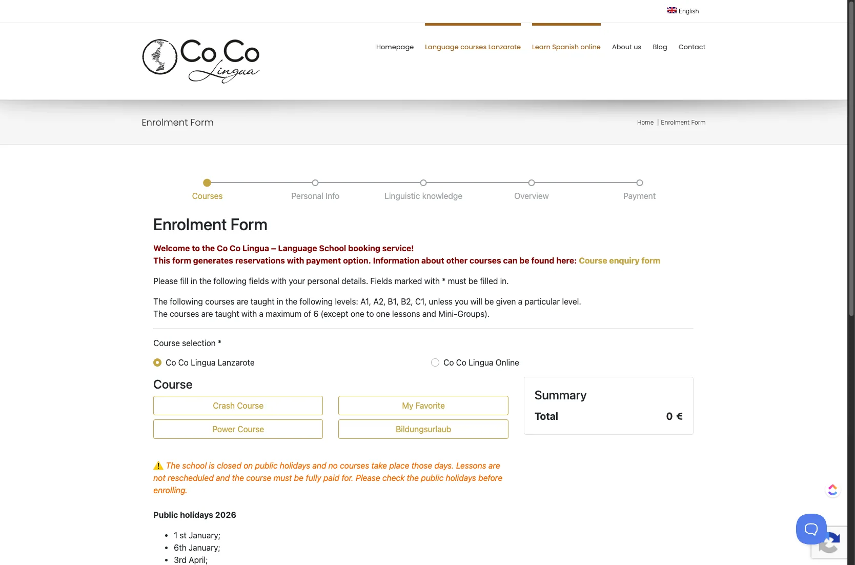 Cocolingua - Academia de español para extranjeros captura 4